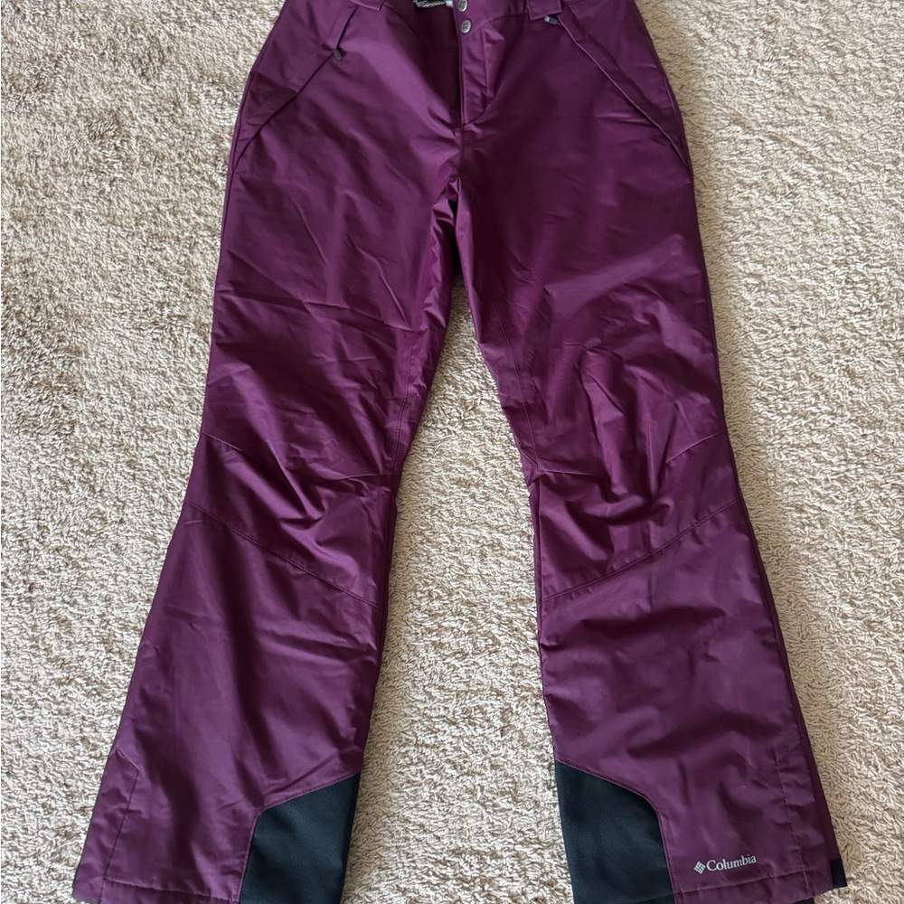 Columbia Purple Snow Pants